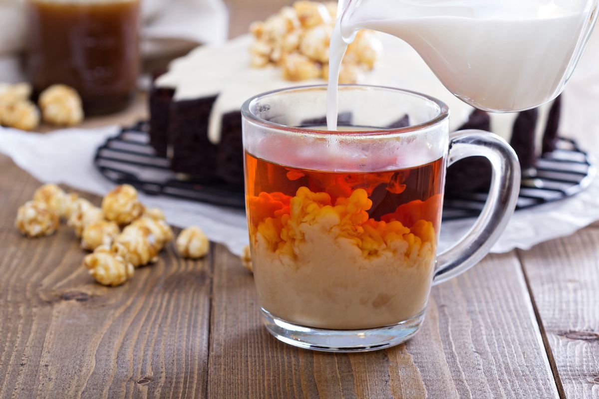 Чай с молоком для похудения: секреты и рецепты