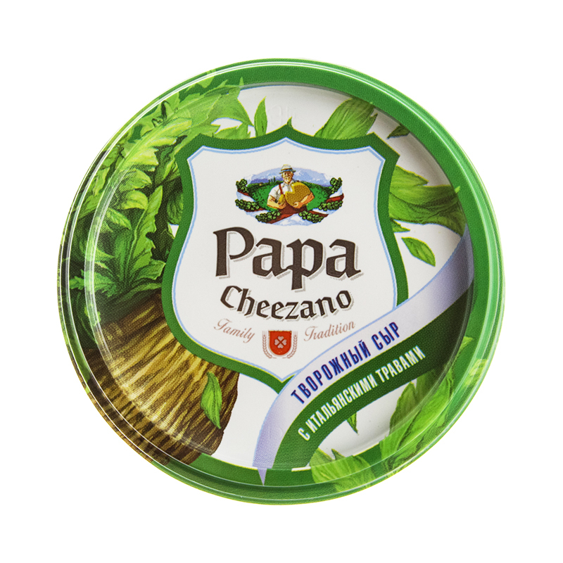 Творожный сыр Papa Cheezano с итальянскими травами