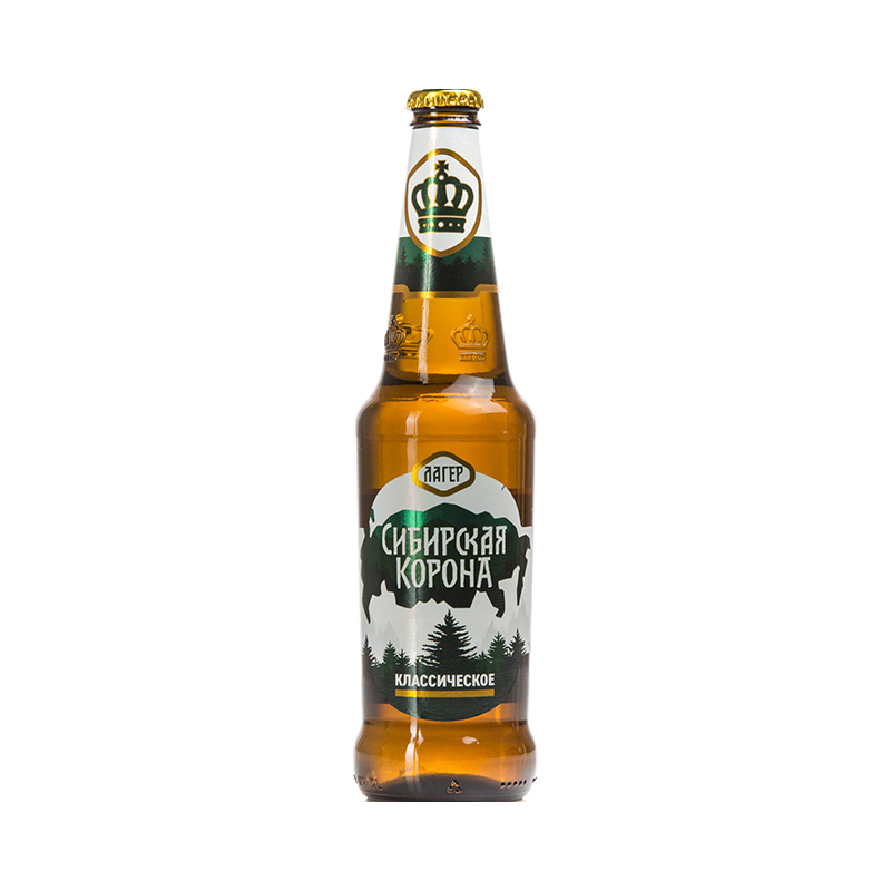 Пиво &#34Сибирская корона&#34 светлое