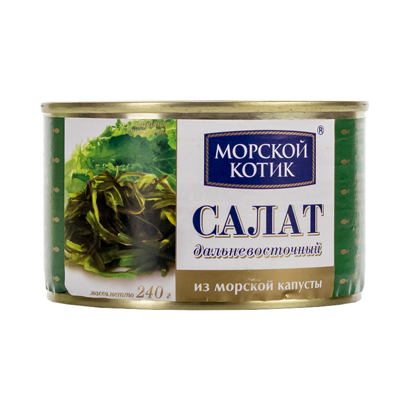 Салат из морской капусты &#34Морской котик&#34