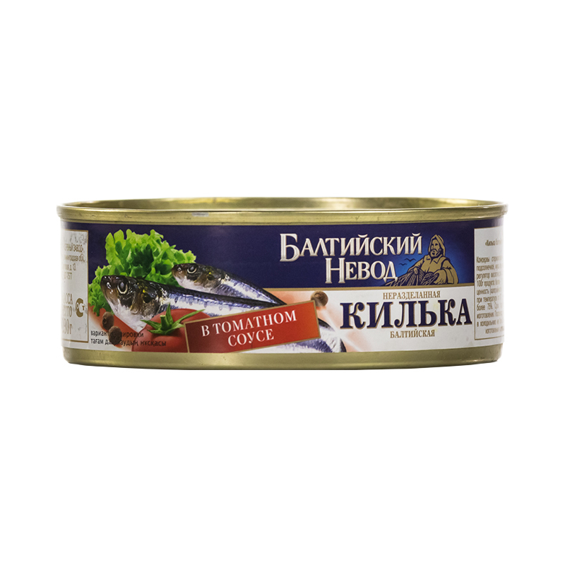 Килька в томатном соусе &#34Балтийский невод&#34