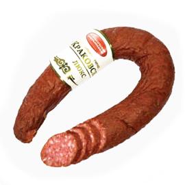 Колбаса полукопченая &#34Великолукский мясокомбинат&#34, Краковская люкс