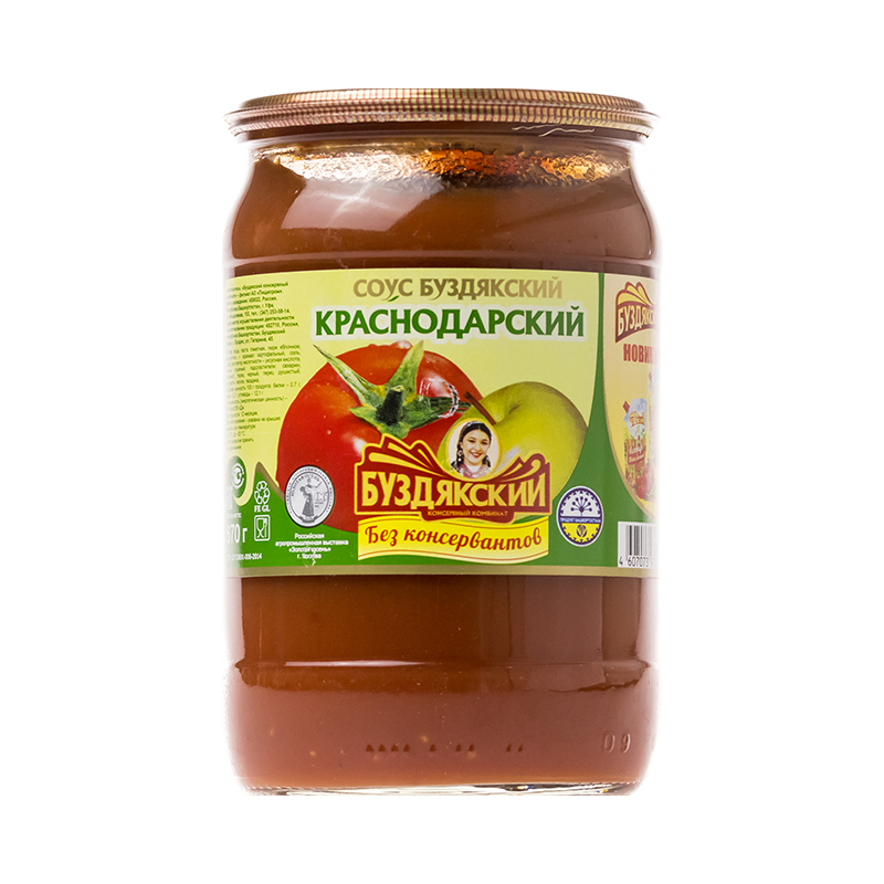 Соус томатный &#34Краснодарский&#34 &#34Буздякский консервный комбинат&#34