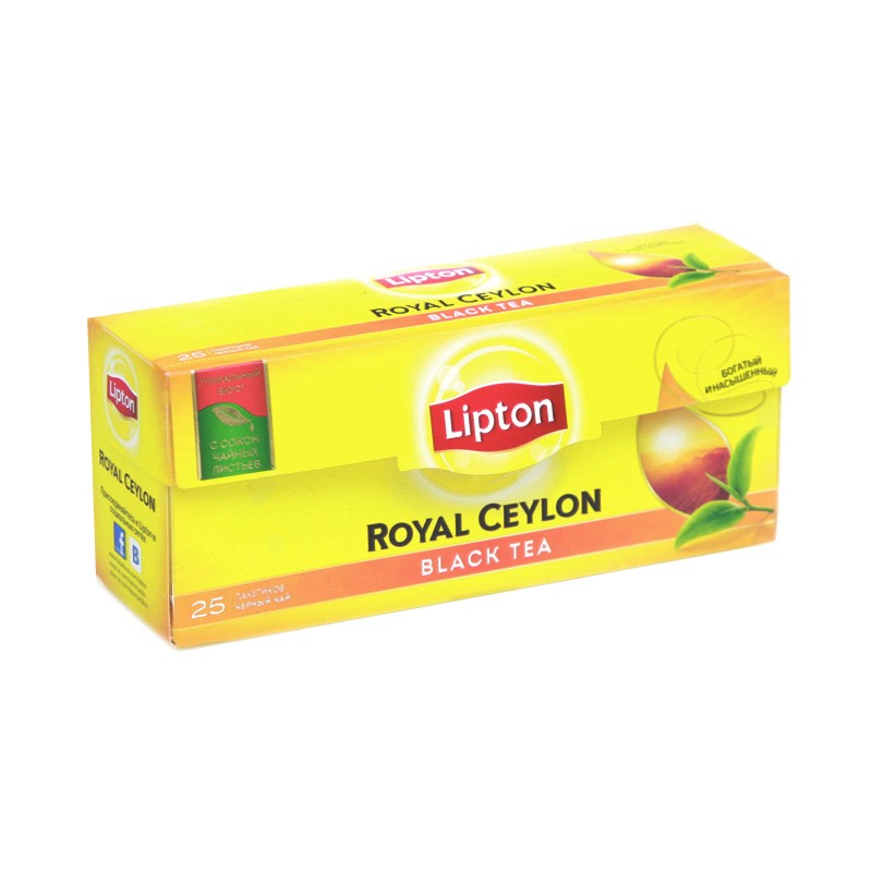 Lipton Royal Ceylon, черный байховый цейлонский