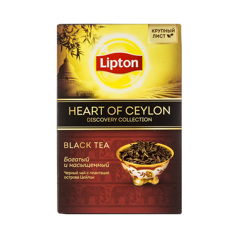 Чай Lipton, черный байховый