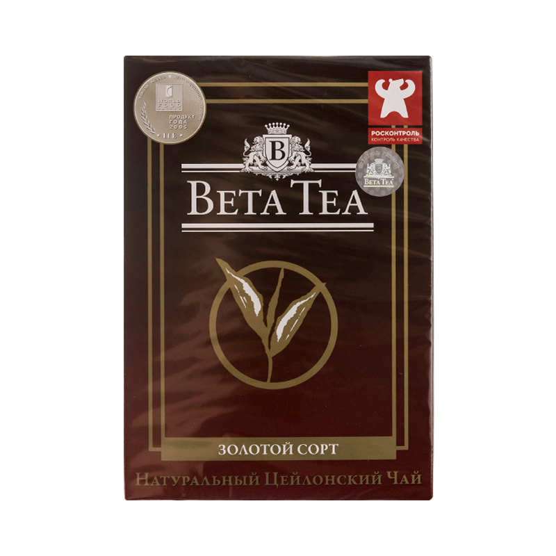 Чай Beta Tea "Золотой сорт", черный байховый