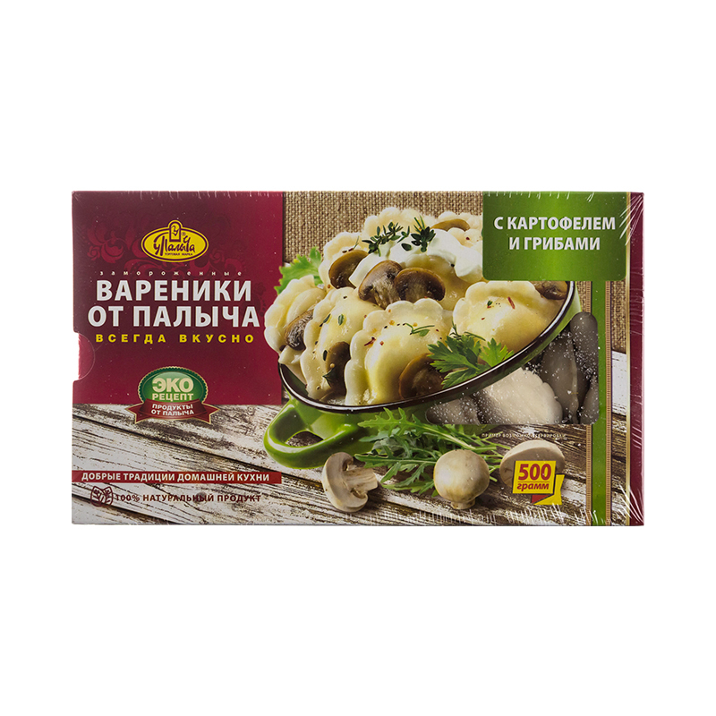 Вареники &#34У Палыча&#34 с картофелем и грибами