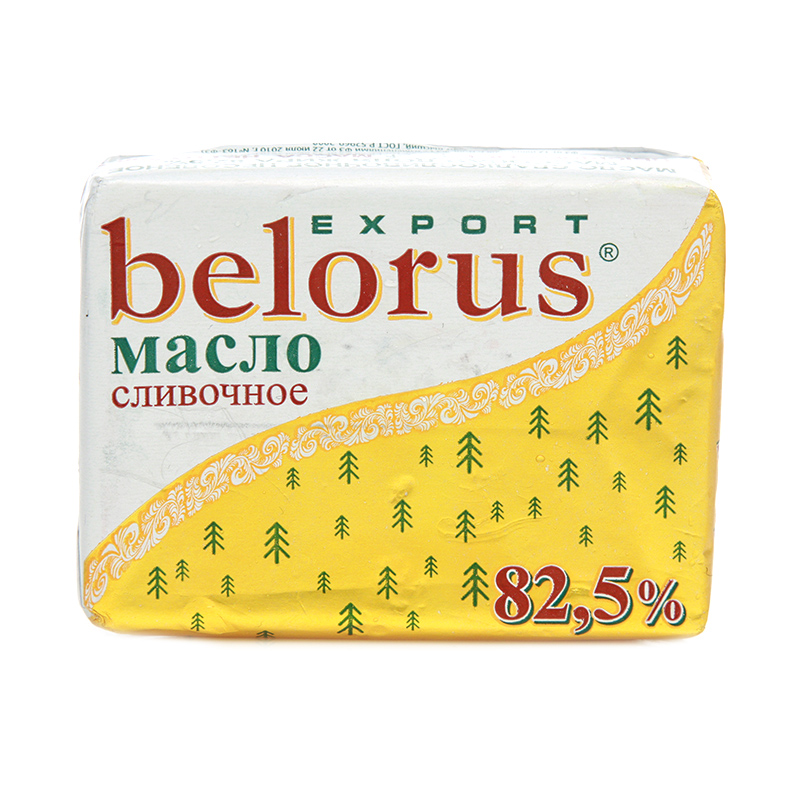 Сливочное масло Belorus Export высшего сорта  82,5%