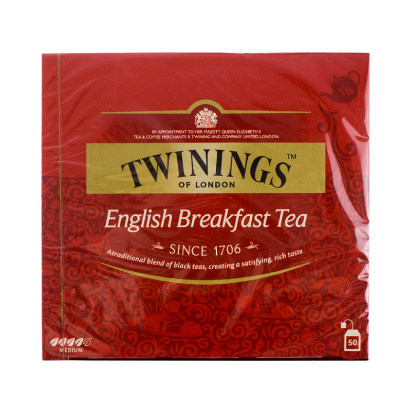 Twinings &#34Английский чай для завтрака&#34, черный в пакетиках