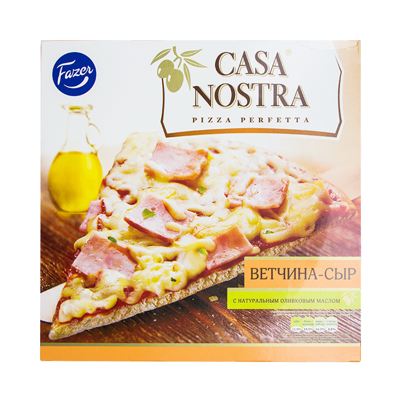 Casa Nostra &#34Ветчина-сыр&#34 замороженная