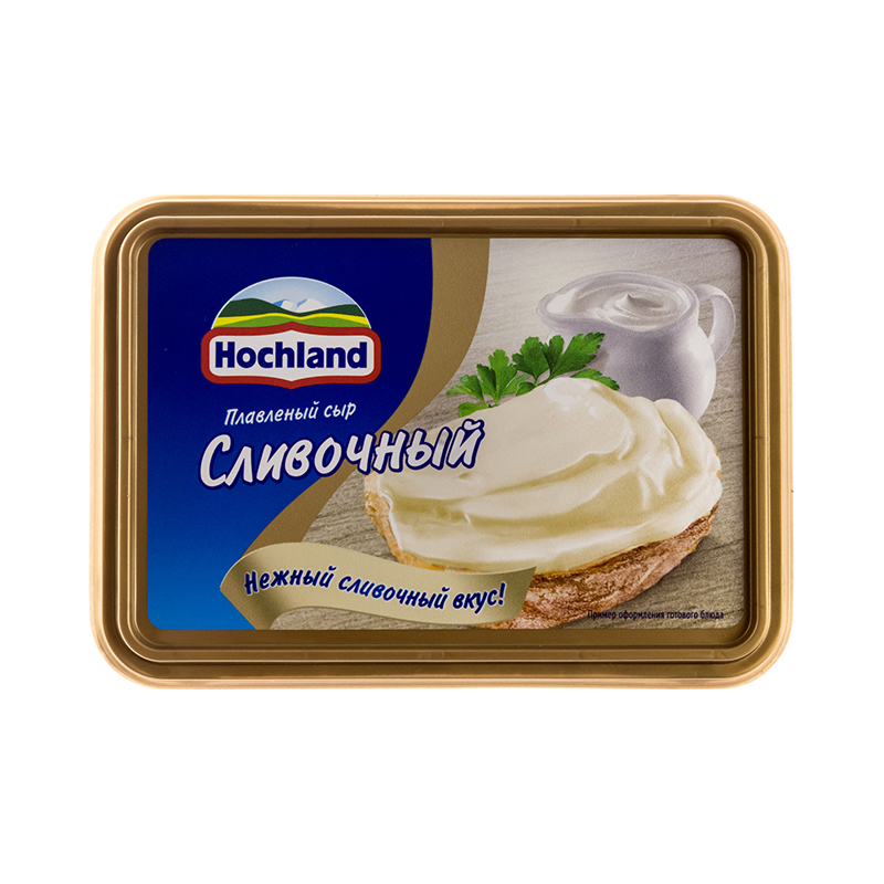 Сыр Hochland творожный 65%, пакет 500 гр