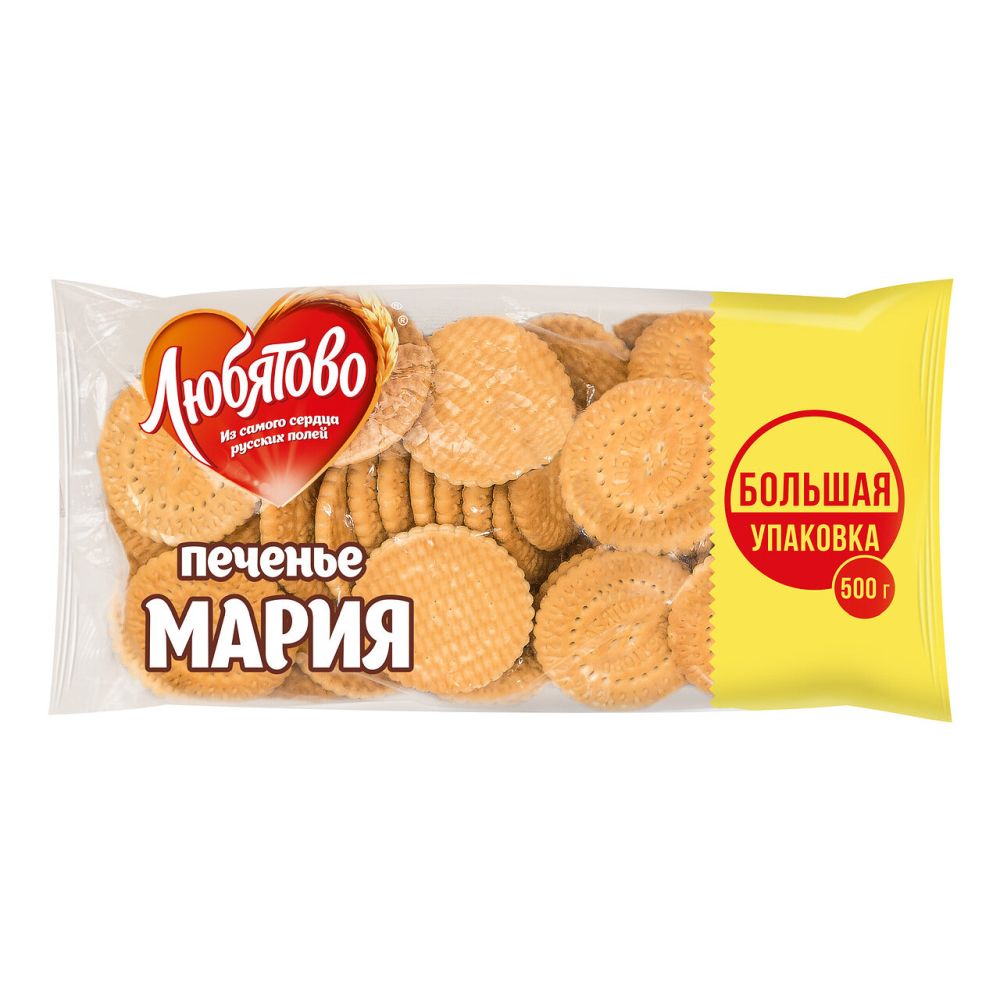 Печенье затяжное Любятово Мария 500 г - Росконтроль