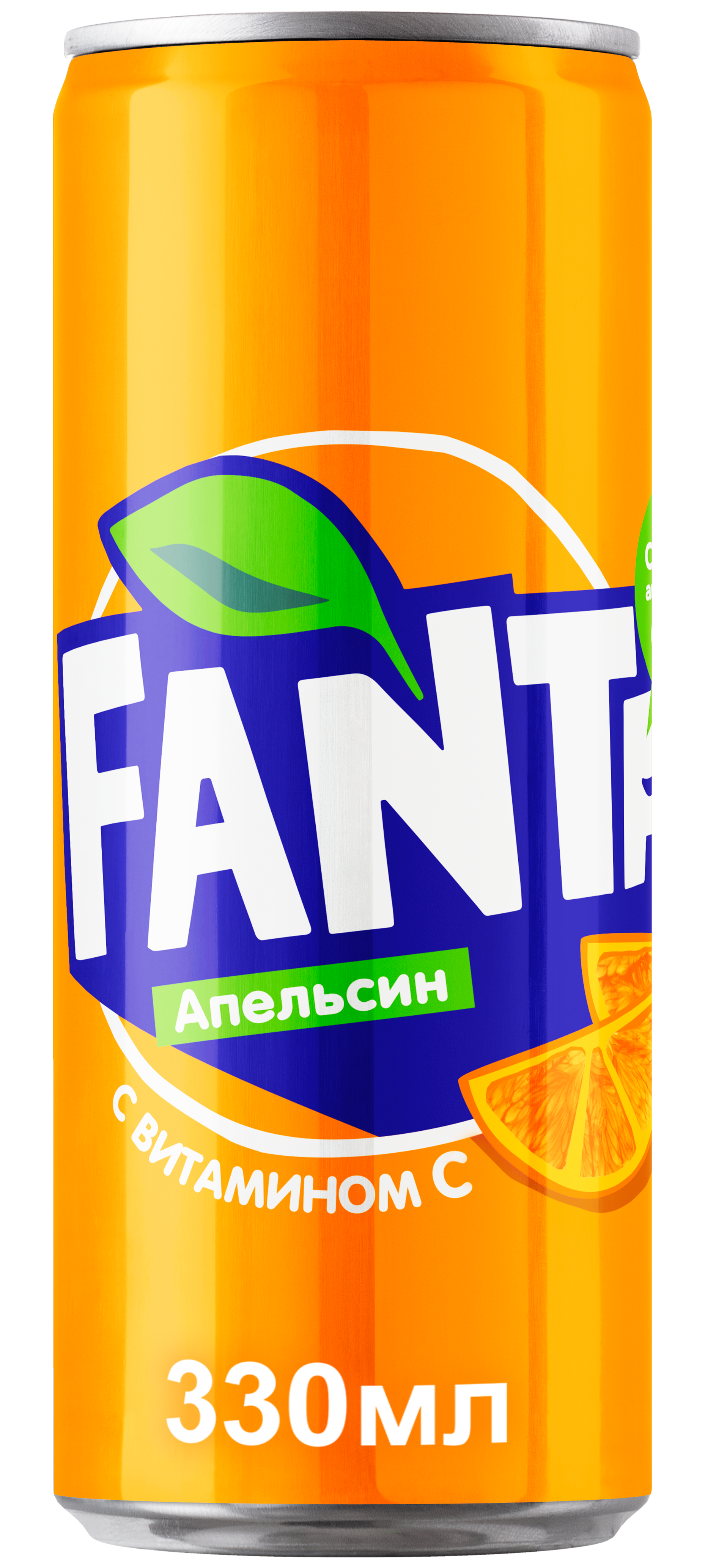 Напиток газированный Fanta апельсин жестяная банка 0.33 л - Росконтроль