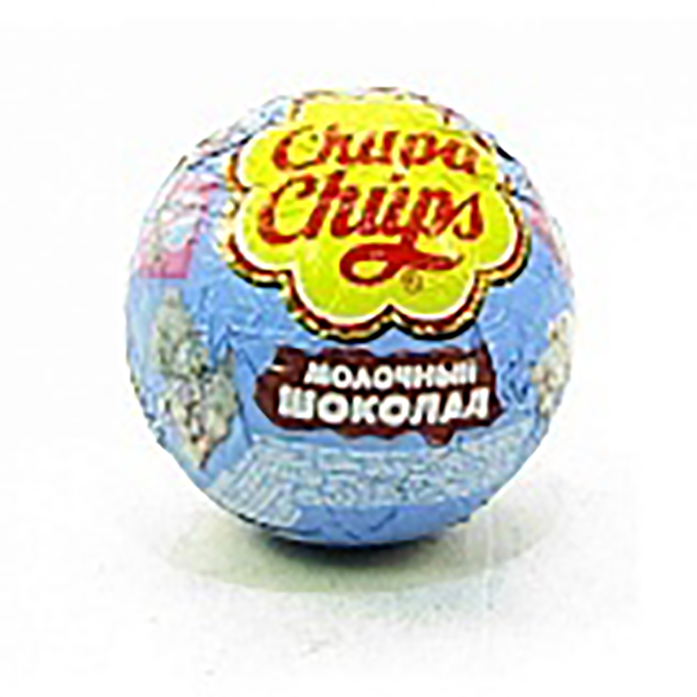 Шар из молочного шоколада Chupa Chups с сюрпризом 20 г - Росконтроль