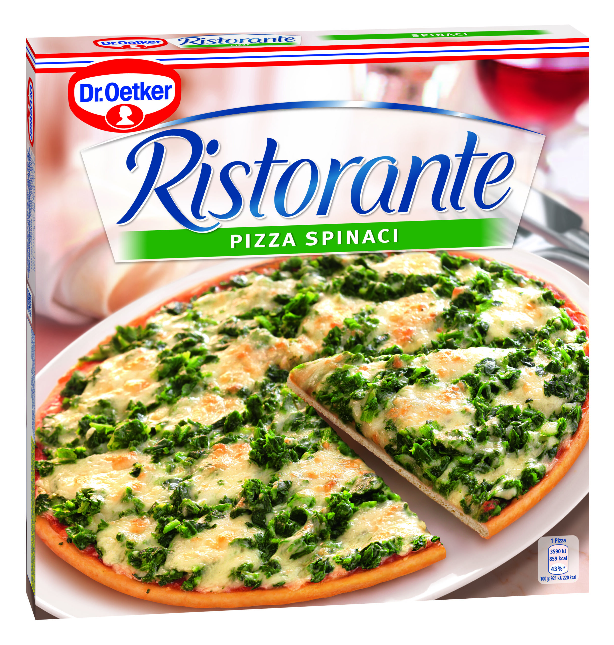 Пицца Dr.Oetker Ristorante шпинат замороженная - Росконтроль