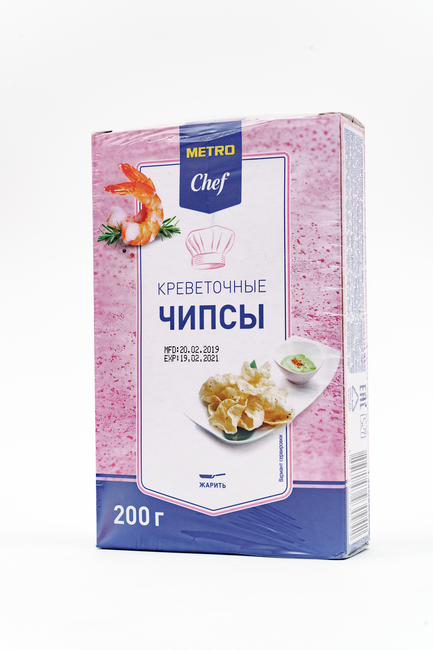 Креветочные чипсы metro chef как готовить