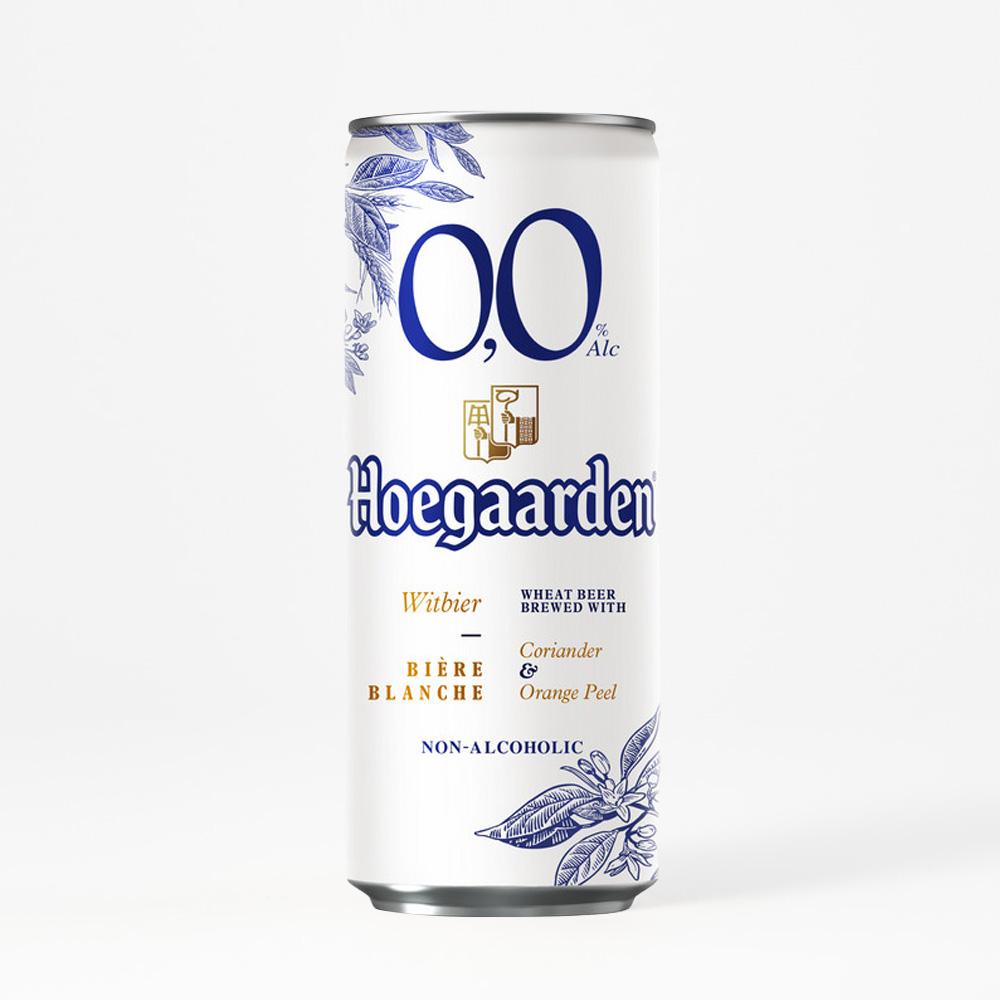 Безалкогольное пиво Hoegaarden светлое нефильтрованное пастеризованное 0,33  л - Росконтроль