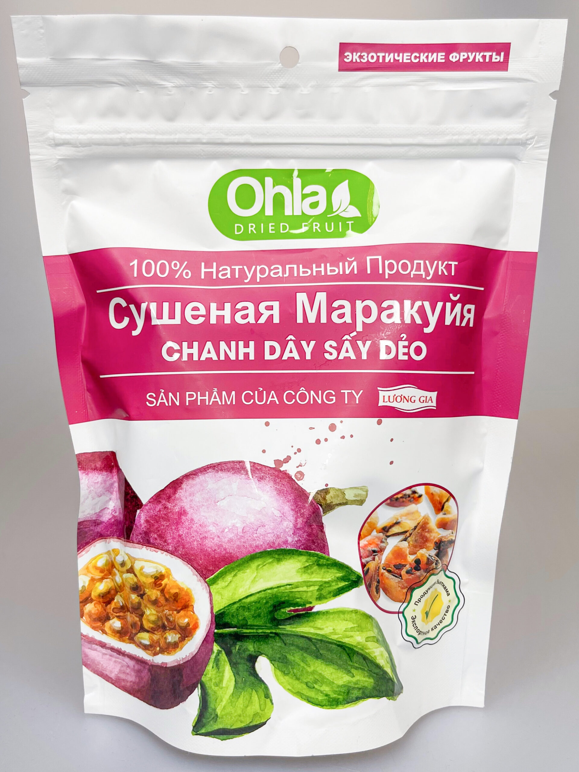 МАРАКУЙЯ сушеная OHLA, ломтиками, 500 гр. - Росконтроль