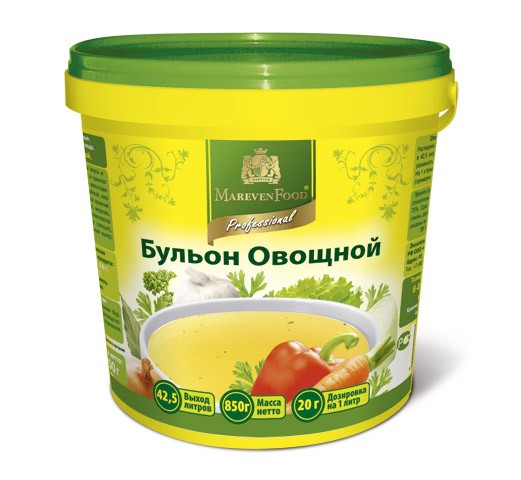 Бульон овощной mareven food