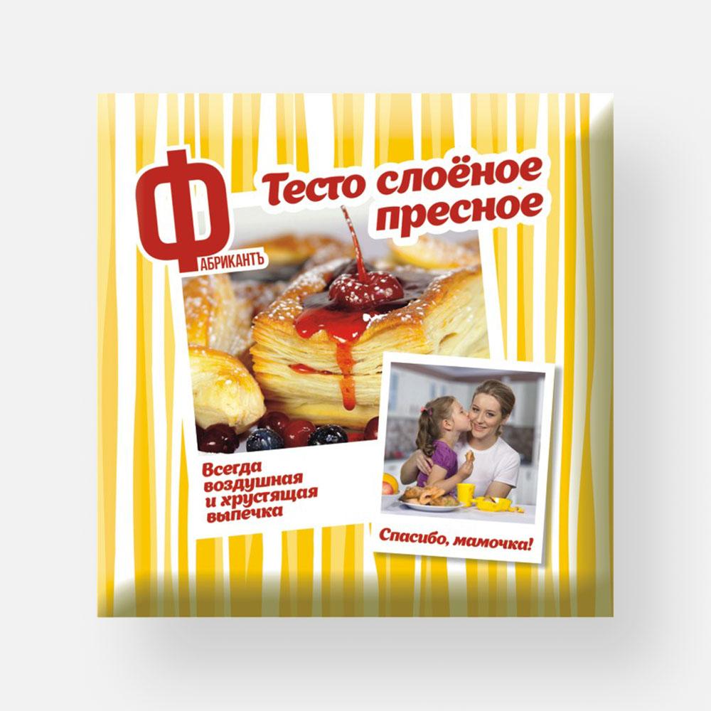 Тесто Фабрикантъ слоёное, пресное, 500 г - Росконтроль