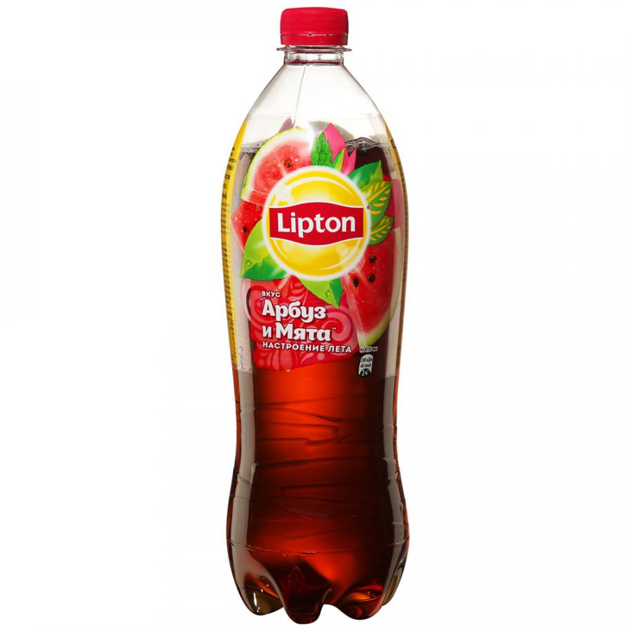 Холодный чай Lipton черный Арбуз и мята 1 л - Росконтроль