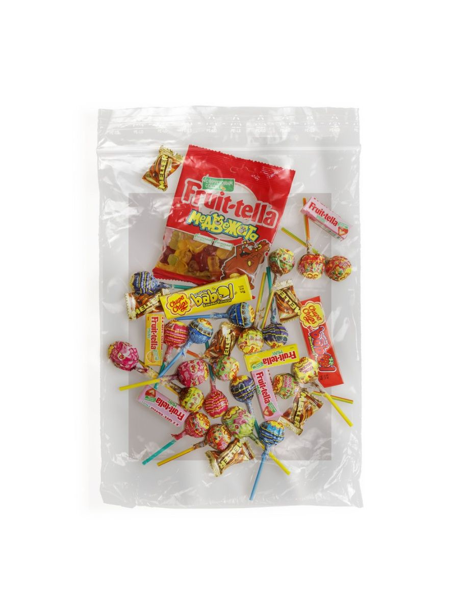 Набор сладостей Chupa Chups x Fruittella x Meller Микс вкусов мини, 437,2 г  - Росконтроль