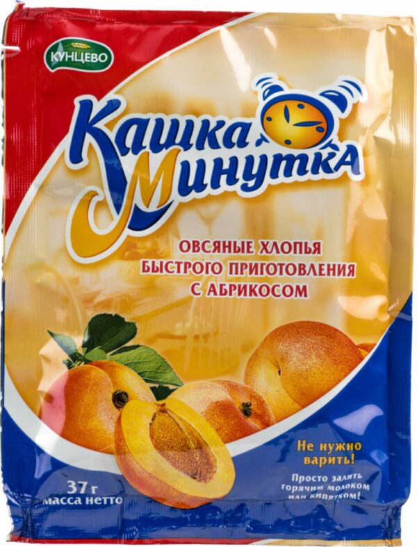 Каша минутка с персиком