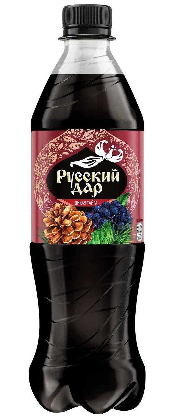 Газированный напиток Русский Дар Дикая Тайга сильногазированный 1 л -  Росконтроль